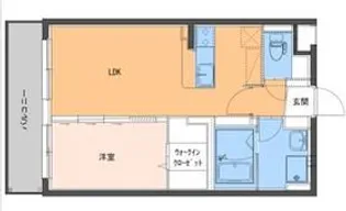 サンハイツアイタウン天辰A棟【108号室】の間取り