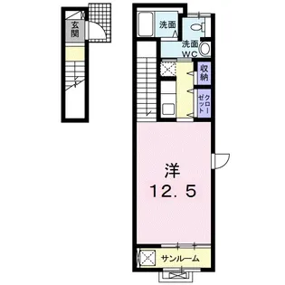 Eastavenue【2階】の間取り