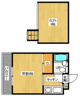 「リンデンハイム」【207号室】の間取り