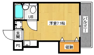 「ラルン柏野」【303号室】の間取り