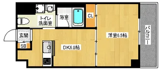 「アルビオン」【303号室】の間取り