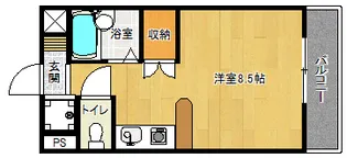 「メゾン・マロニエ」【102号室】の間取り