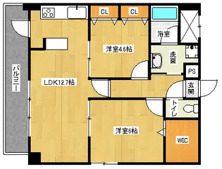 「Pianura柳馬場」【4階】の間取り
