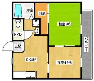 「サングリーンハイツ」【101号室】の間取り