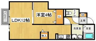 「ガーデン・グレイス」【115号室】の間取り