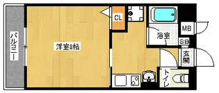 「メビウス」【302号室】の間取り