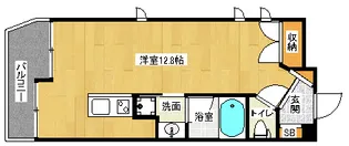 「アーバネックス北大路」【201号室】の間取り