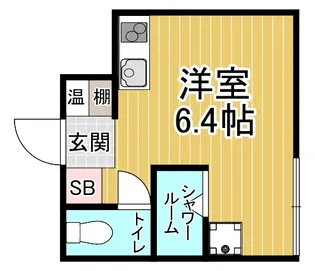 「サイト烏丸三条町」【3階】の間取り