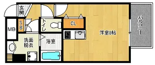 「エイペックス京都東山三条」【5階】の間取り