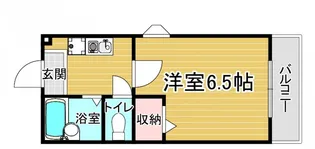 「メゾン桃栄Ⅱ」【1階】の間取り