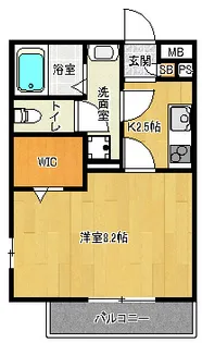 「セジュールモンド」【1階】の間取り