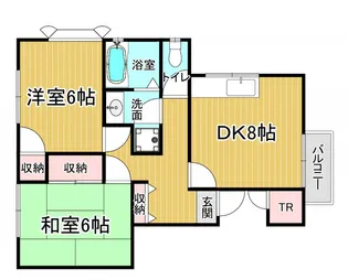 「メゾン・プランドール」【2階】の間取り