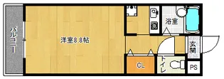 「アザレア館」【202号室】の間取り