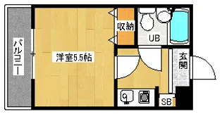 「PIER西洞院」【3階】の間取り