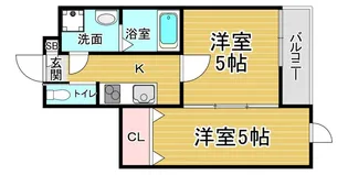 「ベレーザ西陣Ⅱ」【1階】の間取り