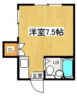 「カサローゼ吉田」【302号室】の間取り
