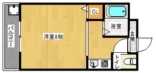 「ジュネスⅠ」【303号室】の間取り
