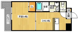 「アンシャンテ」【707号室】の間取り