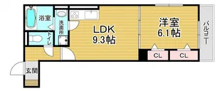 「ロワジール」【101号室】の間取り