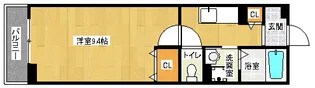 「カーサ・プラシードU」【1階】の間取り