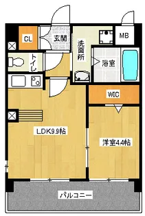 「グラン・アミール御池」【2階】の間取り
