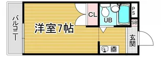 「サンク・ブランシュ」【3階】の間取り