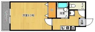「サンパティック参番館」【303号室】の間取り