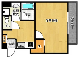 「オルテンシア」【3階】の間取り