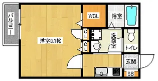 「恵盛マンション」【101号室】の間取り