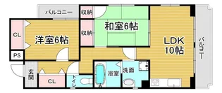 「フローラみずほ」【701号室】の間取り