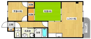 「フォレ・クレール」【5階】の間取り