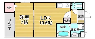 「メゾンドエフ」【106号室】の間取り