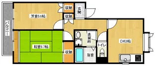 「パークハイムミカサ」【102号室】の間取り