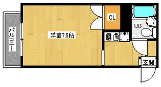 「四条敷島ビル」【4階】の間取り