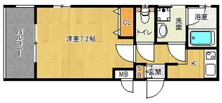 「ベラジオ京都西院ウエストシティ」【302号室】の間取り