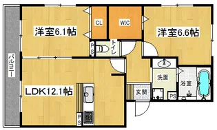 「Gran Felicia」【108号室】の間取り