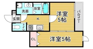 「ベレーザ西陣Ⅰ」【3階】の間取り