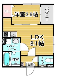 「ブリエスポワール」【301号室】の間取り
