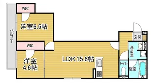 「ハイダウェイ両替町」【203号室】の間取り