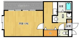 「メゾン・プラクティス」【4階】の間取り