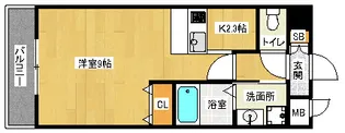 「プレサンス京都四条河原町ネクステージ」【3階】の間取り