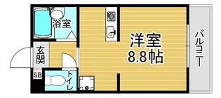 「ハイメディア21」【3D号室】の間取り