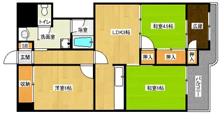 「大翔第一ビル」【6階】の間取り