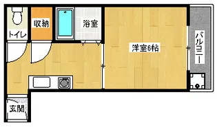 「ダイシンfビル」【403号室】の間取り