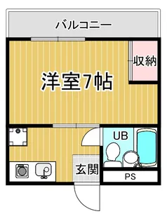 「H1フラット」【301号室】の間取り