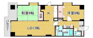 「メゾン・ド・イケダ」【301号室】の間取り