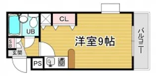 「デトムワン室町二条」【304号室】の間取り