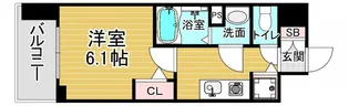 「ベラジオレガシー葛野大路八条」【1階】の間取り