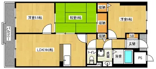 「ラポート小林」【207号室】の間取り