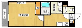 「プラネシア京阪出町柳」【3階】の間取り